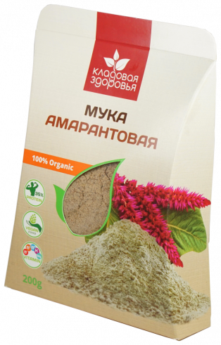 Кладовая здоровья Мука амарантовая, 200 гр