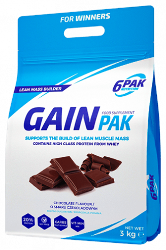 6PAK Nutrition Gain Pak, 3000 гр