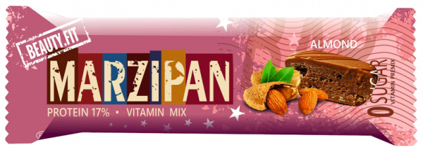 BeautyFit Батончик Marzipan, 50 грамм