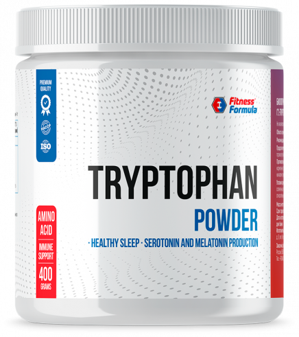 Fitness Formula L-Tryptophan, L-Триптофан, 400 грамм