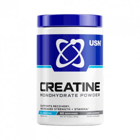 USN Pure Creatine Monohydrate, Креатин моногидрат (банка), 300 грамм