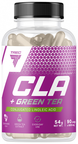 Trec Nutrition CLA + Green Tea, 90 капсул