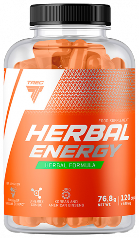 Trec Nutrition Herbal Energy, 120 капсул