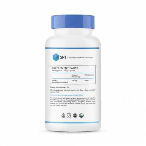 SNT Sodium Ascorbate, 60 капсул