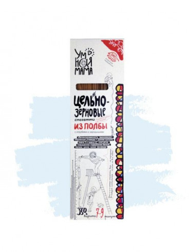 УМНАЯ МАМА Спагетти из полбы, 350 г