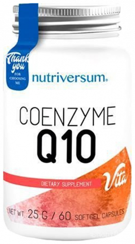 Nutriversum Vita Coenzyme Q10, 60 капсул