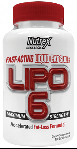 Nutrex Lipo-6, 120 капс