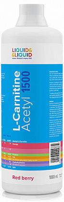 Liquid &amp; Liquid Acetyl L-Carnitine 1500, 1000 мл
