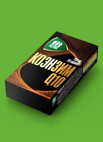 Fit Active Коэнзим Q10, 30 капс