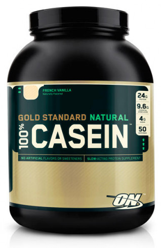 Optimum Nutrition 100% Natural Casein, 1820 г