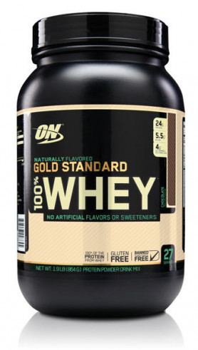 Optimum Nutrition 100% Whey Gold Standard Natural, 910 г