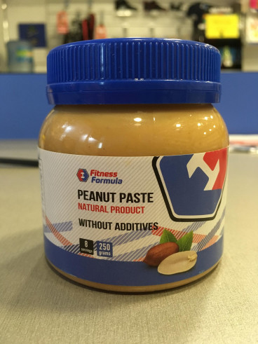Fitness Formula Peanut Paste without additives, 250 г