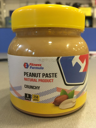 Fitness Formula Peanut Paste Crunchy, 250 г