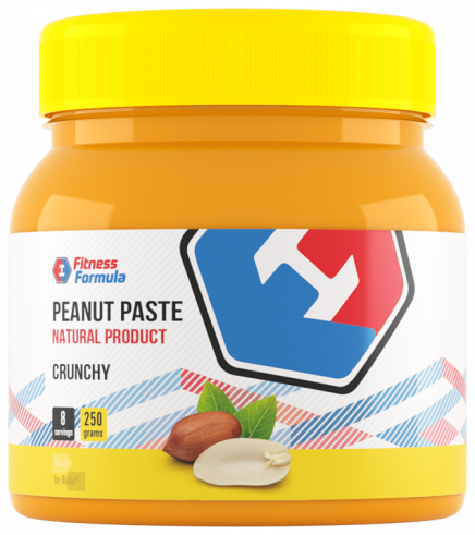 Fitness Formula Peanut Paste Crunchy, 250 г
