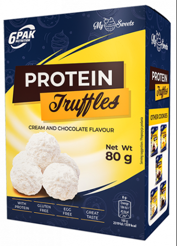6PAK Nutrition My Sweets Protein Truffles, 80 г