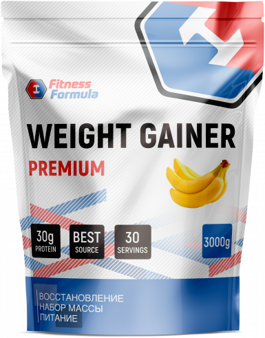 Fitness Formula 100% Weight Gainer Premium, 3000 г