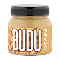 BUDU Арахисовая паста Хрустящая, 850 гр