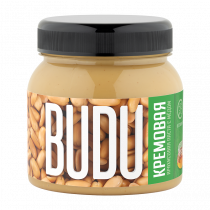 BUDU Арахисовая паста Кремовая с медом, 850 гр