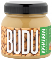 BUDU Арахисовая паста Кремовая с медом, 850 гр