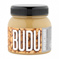 BUDU Арахисовая паста Без добавок, 250 гр
