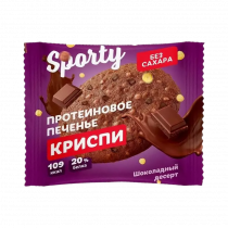 SportRex Протеиновое печенье Криспи, 30 грамм