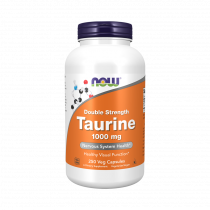 NOW Taurine 1000 mg, 250 капсул