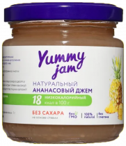 YummyJam Низкокалорийный джем, 200 грамм