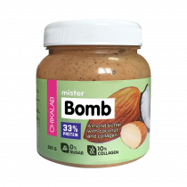 Chikalab Паста миндальная с кокосом Mister Bomb, 250 грамм