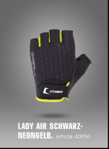 Chiba Перчатки женские Lady Air 40956 черн/неон