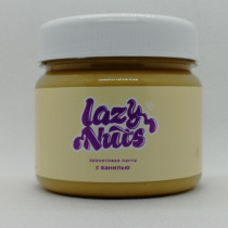 Lazy Nuts Арахисовая паста с ванилью, 175 г