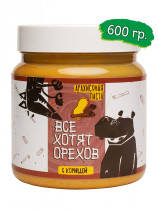 Фудсторис Арахисовая паста &quot;Все хотят орехов&quot; с Корицей, 600 г