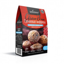 Polezzno Смесь для выпечки Гречневые маффины без глютена, 320 г
