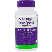 Natrol BrainSpeed Memory, 60 таб